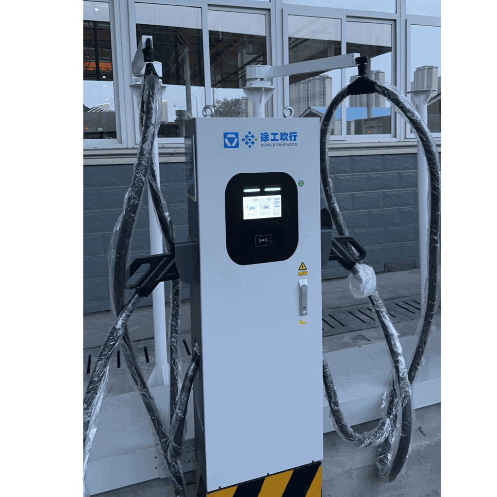 Retrofitting EV Chargers with cable management system