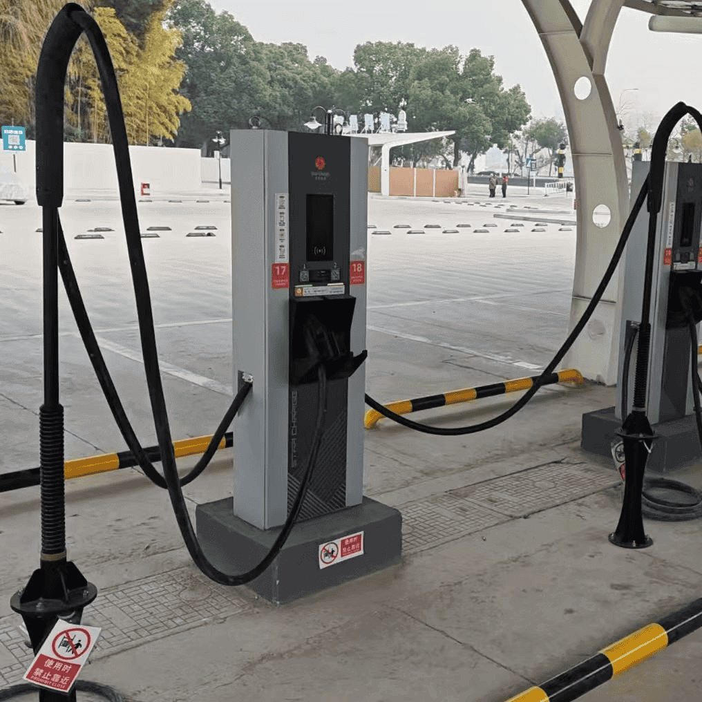 Retrofitting EV Chargers with spring balancer